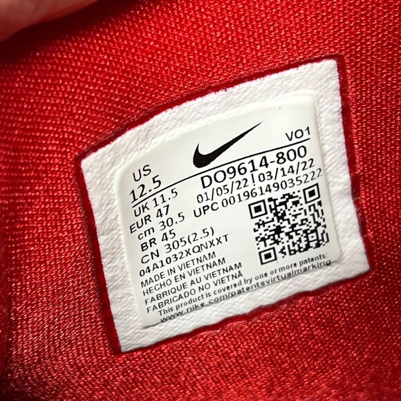 Nike Kyrie Infinity 1 World 1 People Safety Orange Basketball Sz 12.5 DO9614-800 - Picture 9 of 10